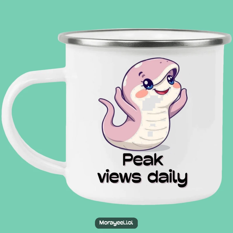 Adventure-Ready Funny Moray Eel Explorer Mug - Witty Outdoor Drinkware Gift