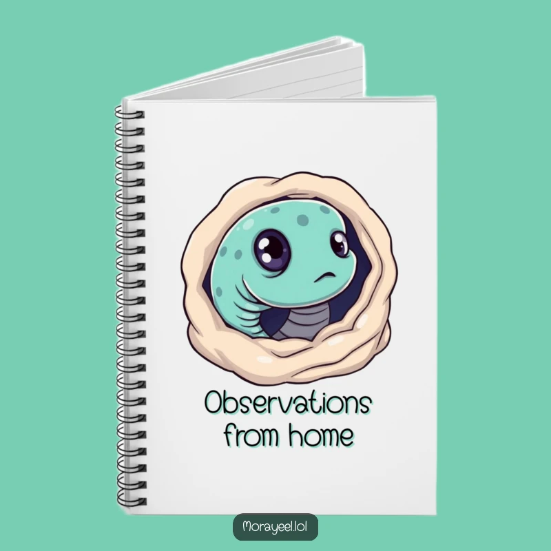 Funny Curious Moray Eel Notebook: Journal Your Inquiries