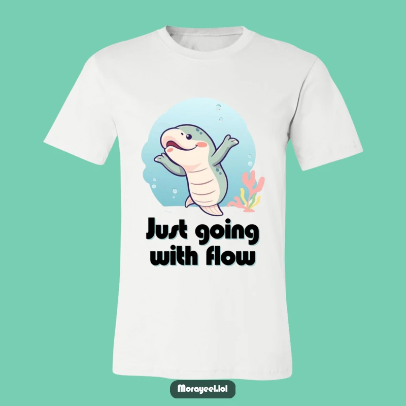Funny Wiggly Moray Eel Dance T-Shirt: Hilarious Aquatic Creature Tee